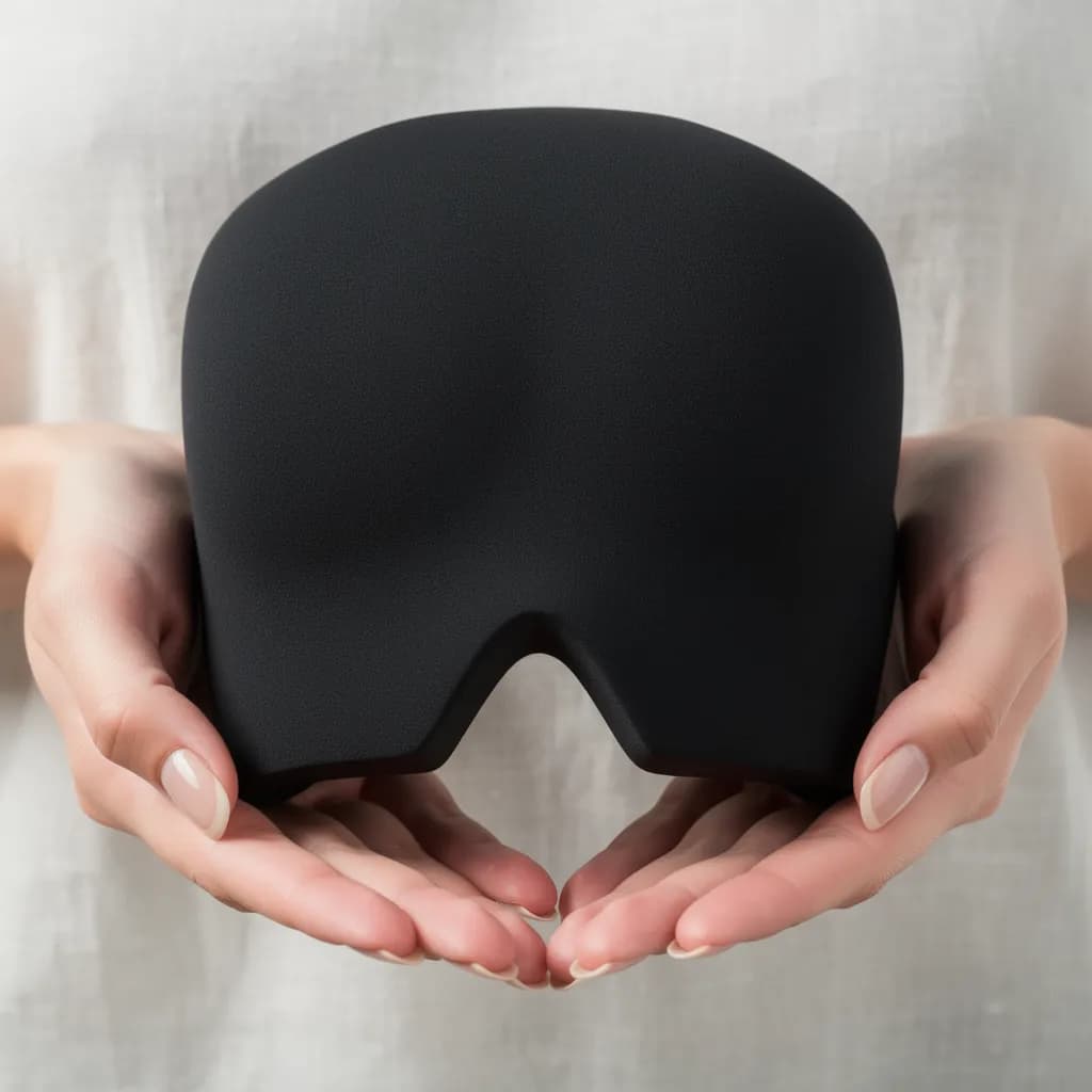 Solni cap held in hands
